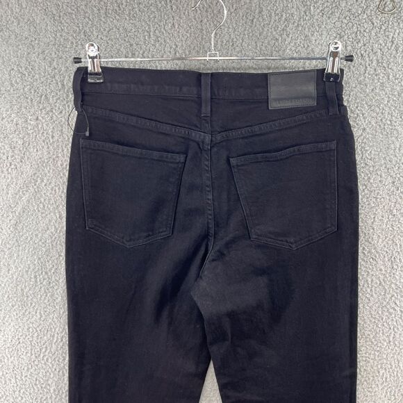 Aritzia Denim Forum Arlo High Rise Straight Size 29 28L Black wash Jeans NWOT - Picture 10 of 14